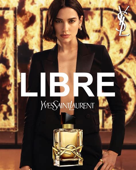 ysl libre commercial model.